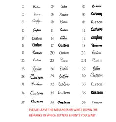 "PLAIN JANE" CUSTOM NECKLACE