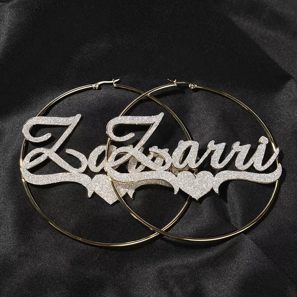 "GLOW GIRL" CUSTOM EARRINGS