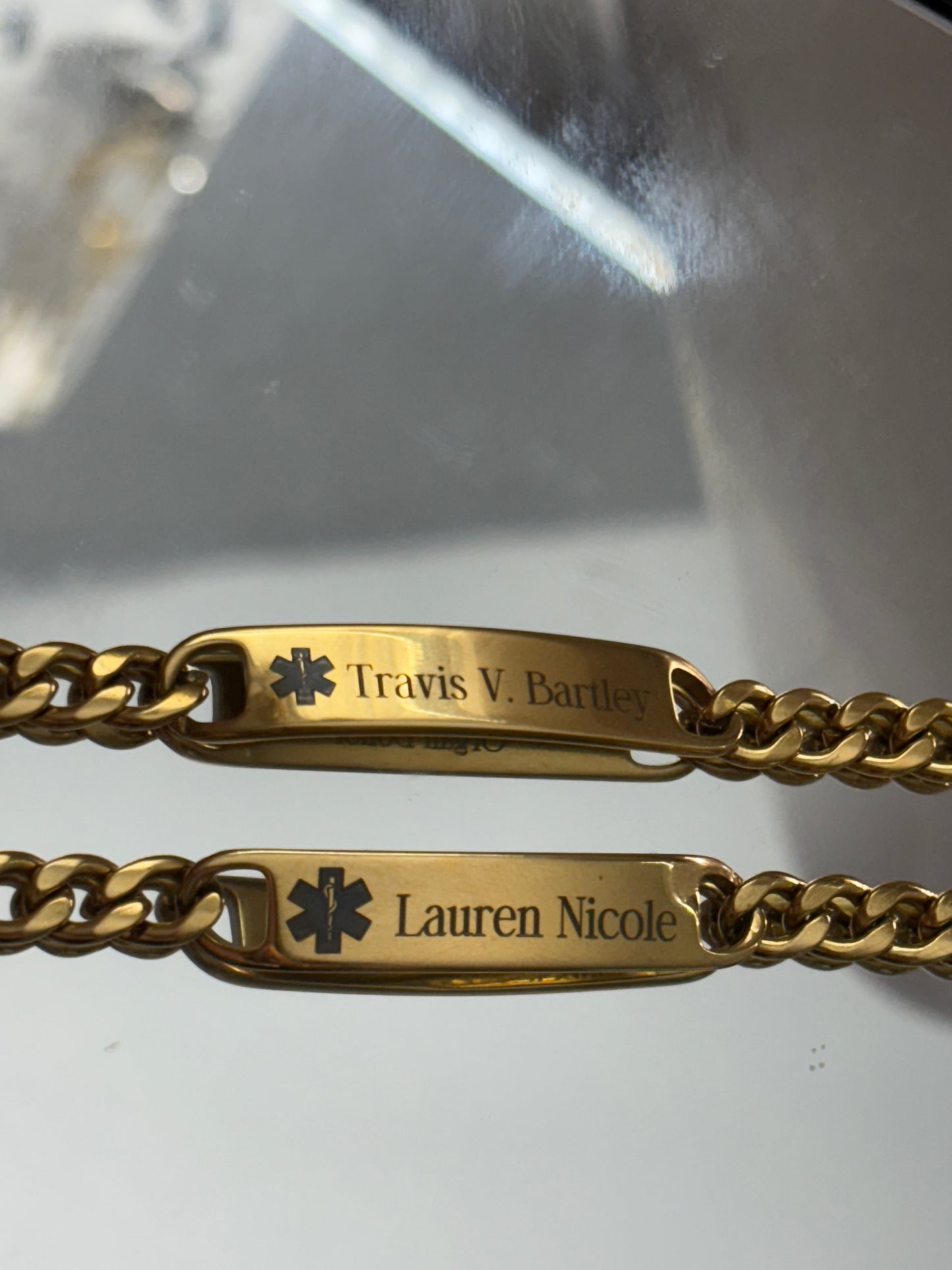 Medical Alert Cuban Link Bracelet