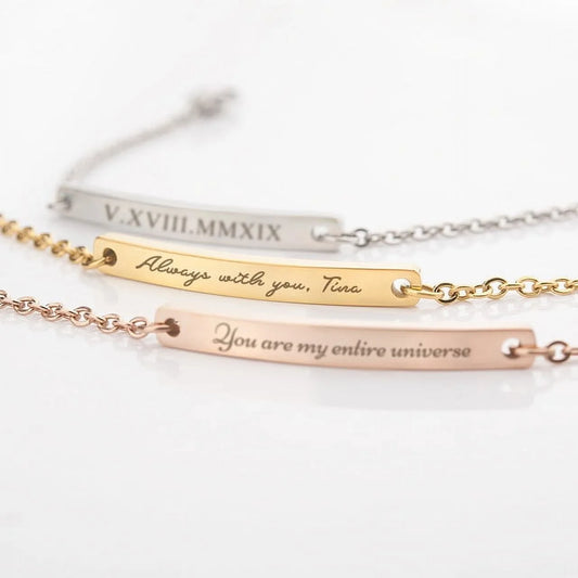 Dainty Bar Bracelet