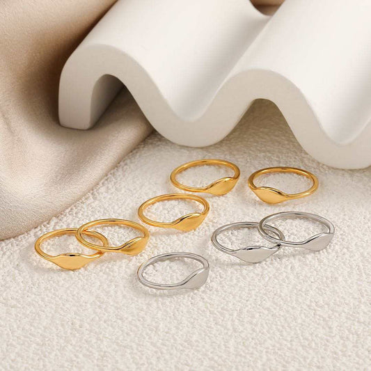 Personalized Bar Rings