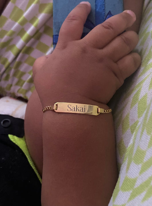 Gold plated 925 Sterling Silver Children’s bracelet