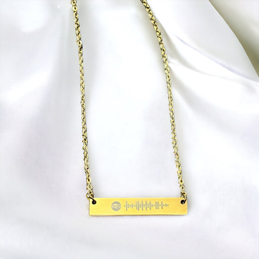 Spotify Scannable Necklace