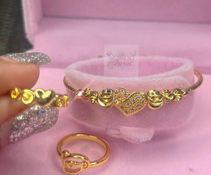 Babygirl rings & charm bangles