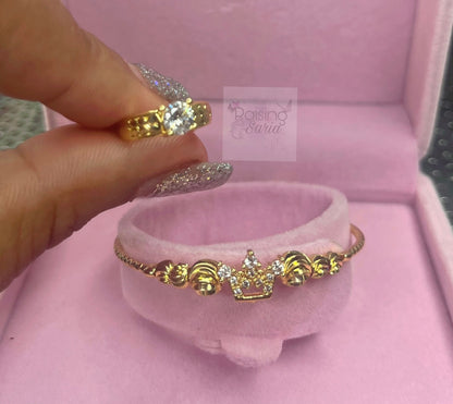 Babygirl rings & charm bangles