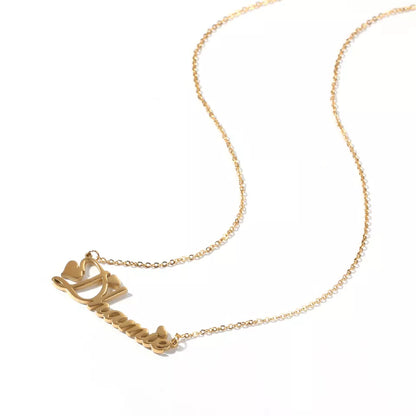 "PLAIN JANE" CUSTOM NECKLACE