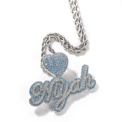 Double layer Iced out chain
