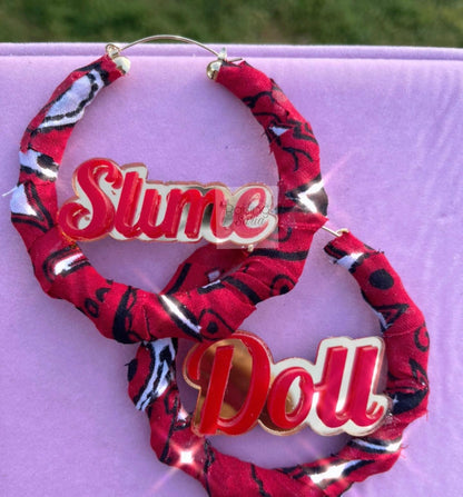 Custom bandana hoops