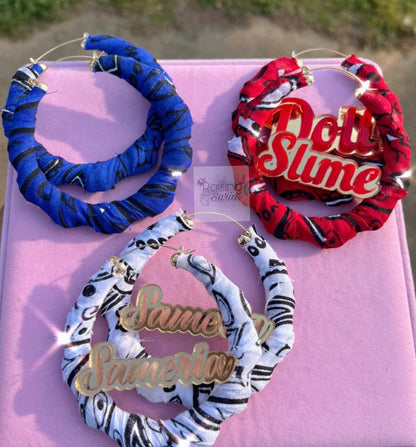 Custom bandana hoops