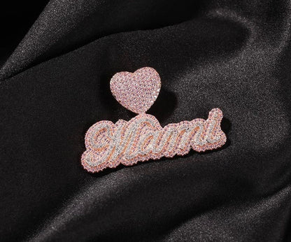 Double layer Iced out chain