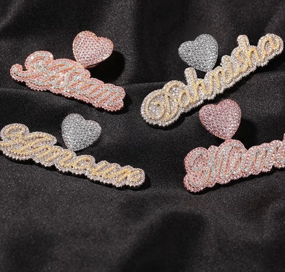 Double layer Iced out chain