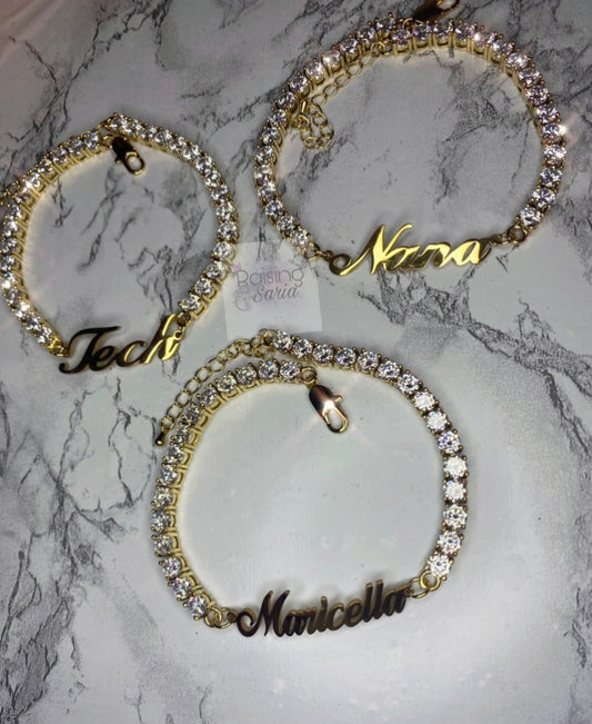 Personalized Tennis Bracelets