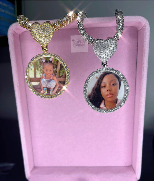 Heart bail pendants